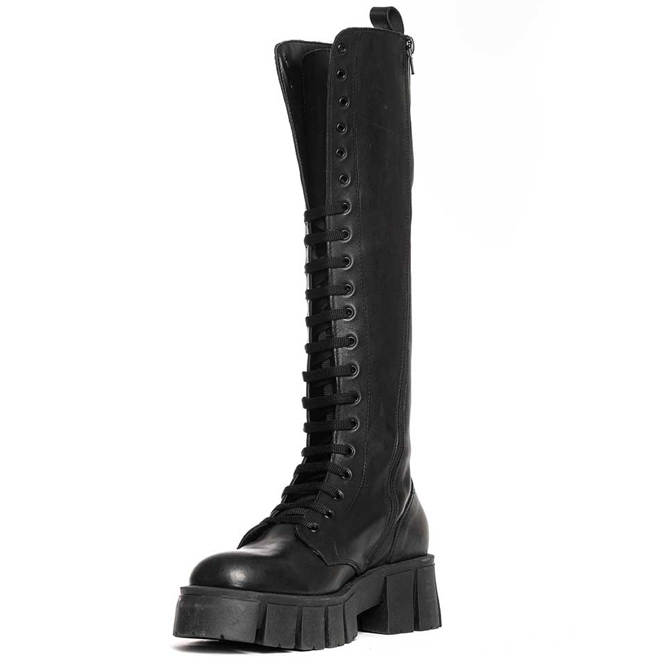 LM - Biker Wayne alto stringato