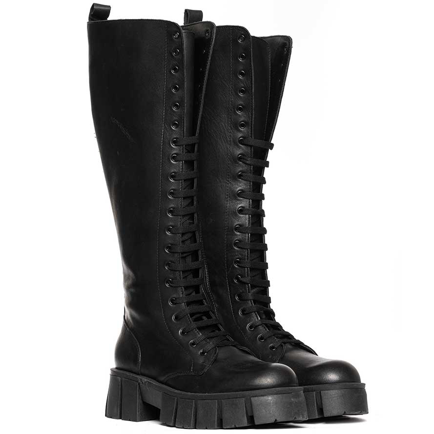 LM - Biker Wayne alto stringato