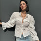 OF - Camicia Jenny rouches schiena nuda