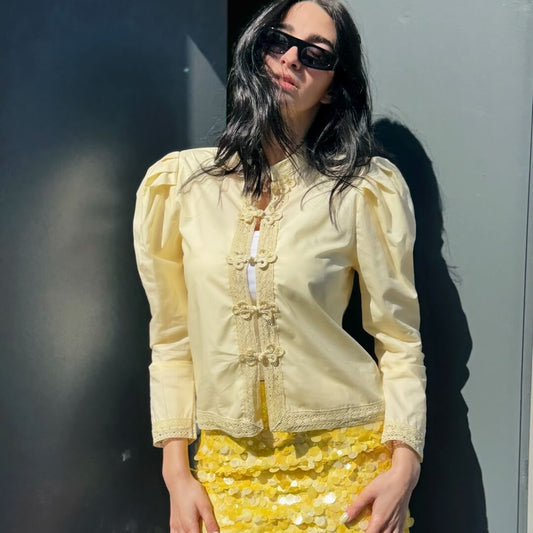 LM - Camicia Seo limone