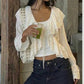 LM - Camicia Sveva rouches beige