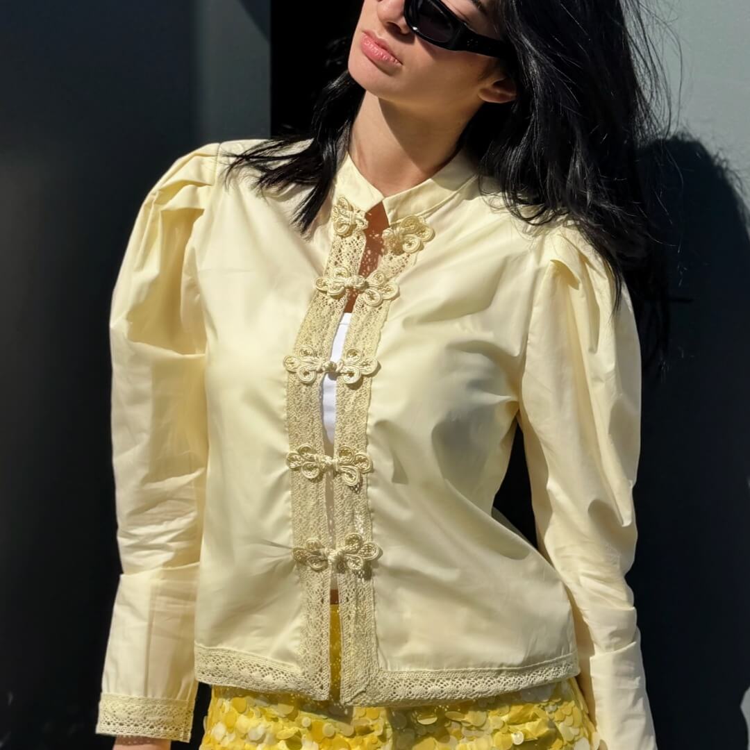 OF - Camicia Seo limone