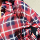 OF - Camicia Western rosso con strass