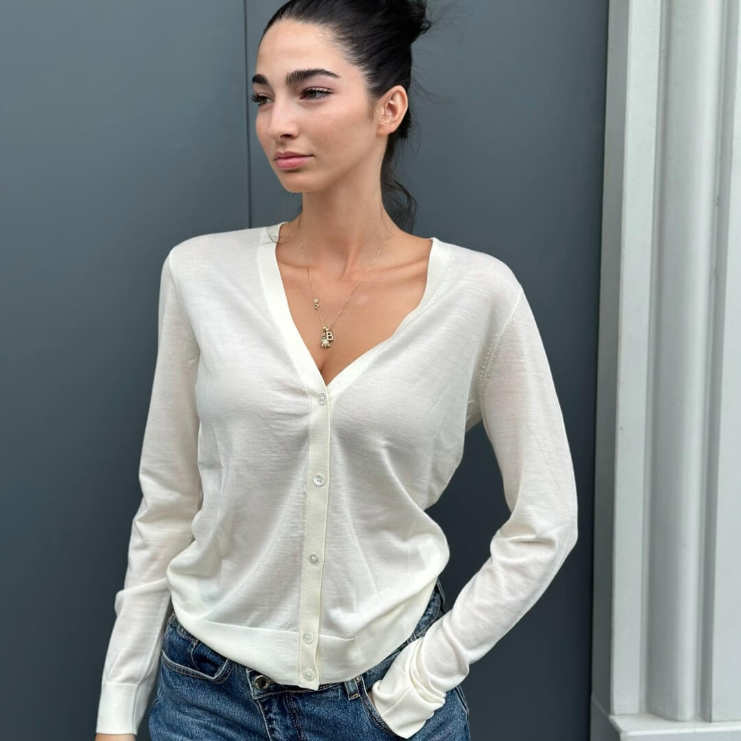 OF - LUMINA Cardigan Nexie panna