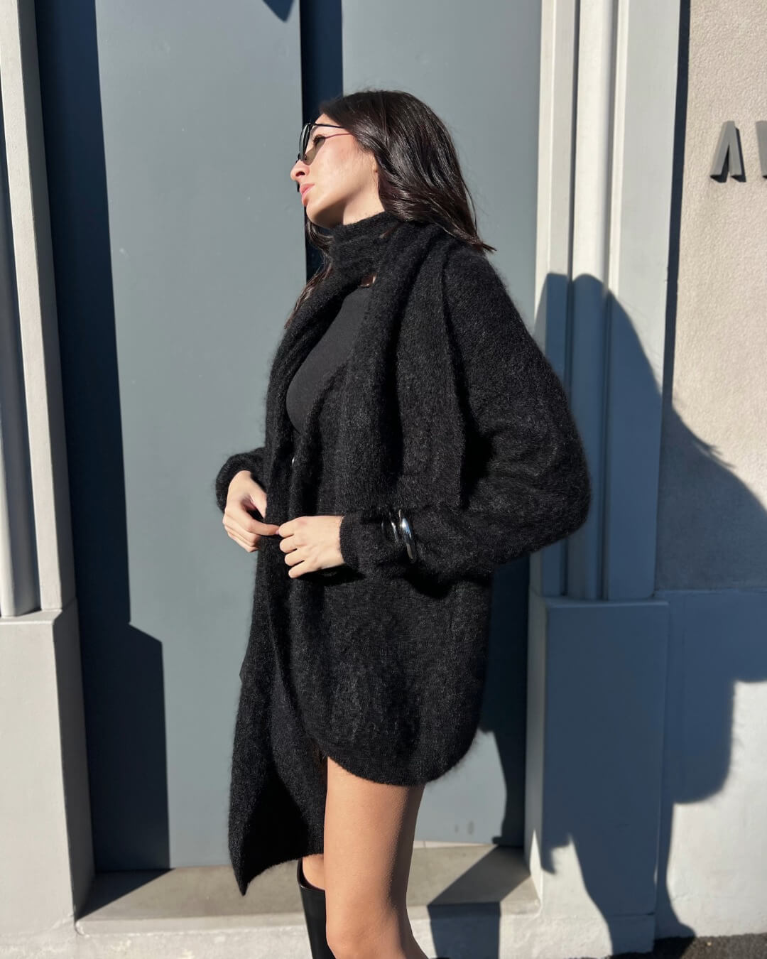 OF - LUMINA Cardigan Mikasa nero