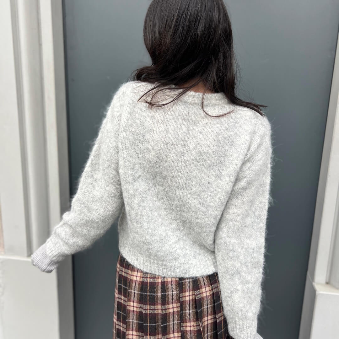 OF - Cardigan Myu grigio