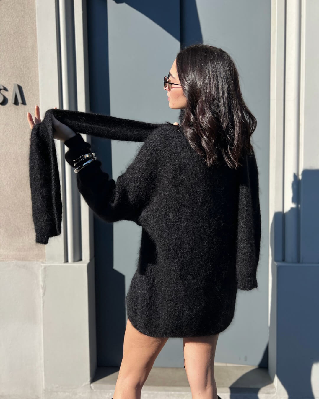 OF - LUMINA Cardigan Mikasa nero