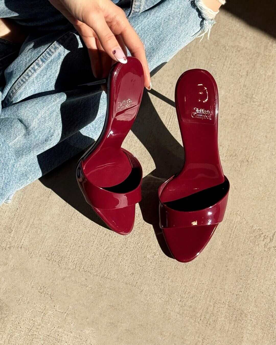 OF - Jeffrey Campbell Ce-soire berry patent