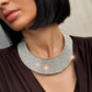 OF - Collana Cleo oro strass