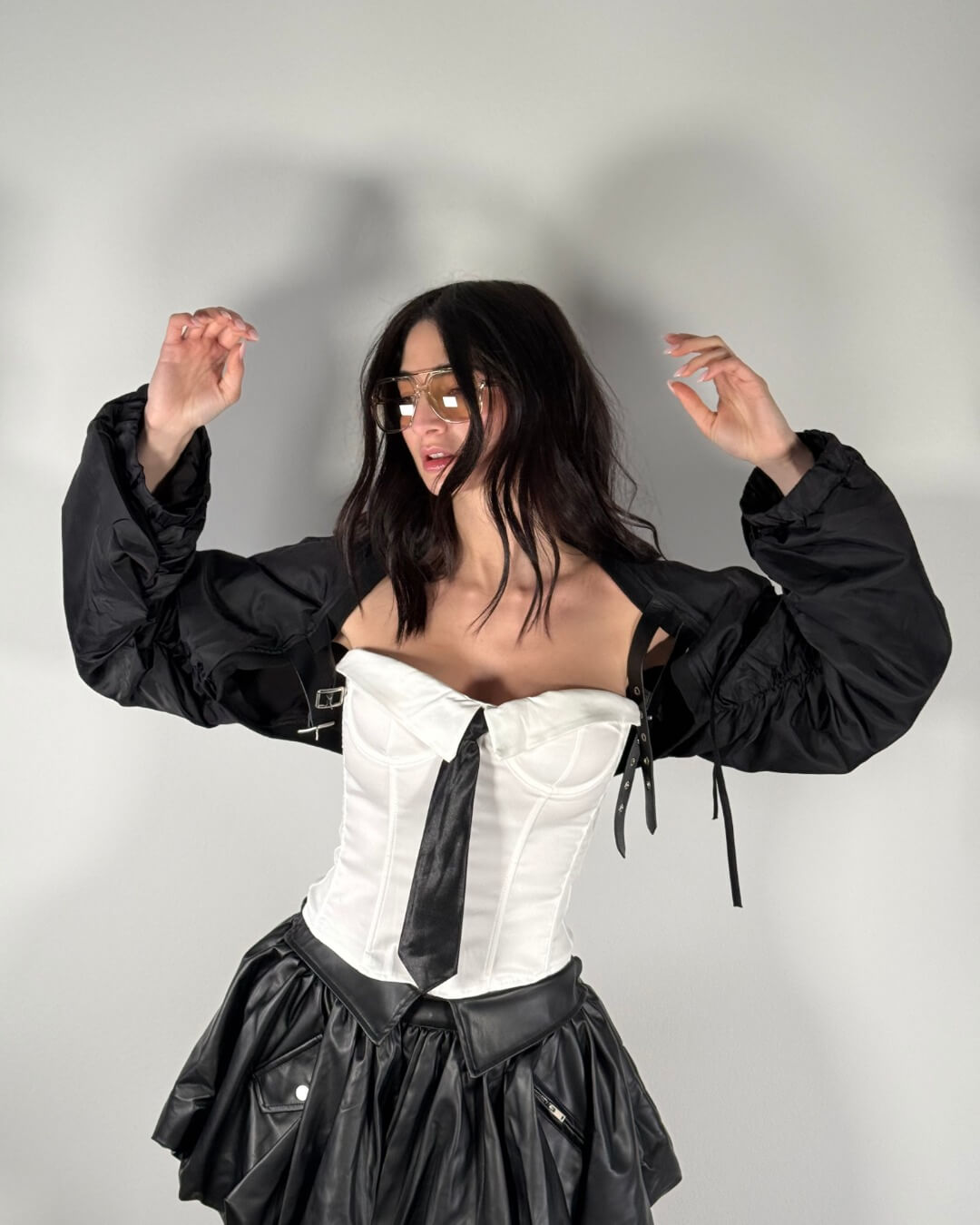 OF - Coprispalle Astra satin nero