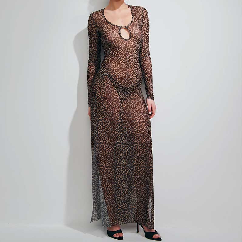 OF - Matinée Alicia tulle maculato