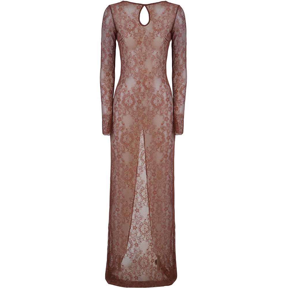 LM - Matinée Alicia pizzo marrone