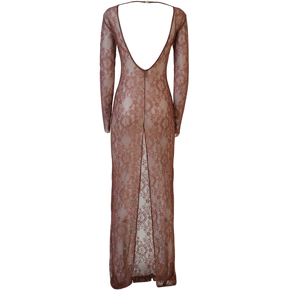 LM - Matinée Alicia pizzo marrone