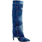 LM - Stivale Amelie denim