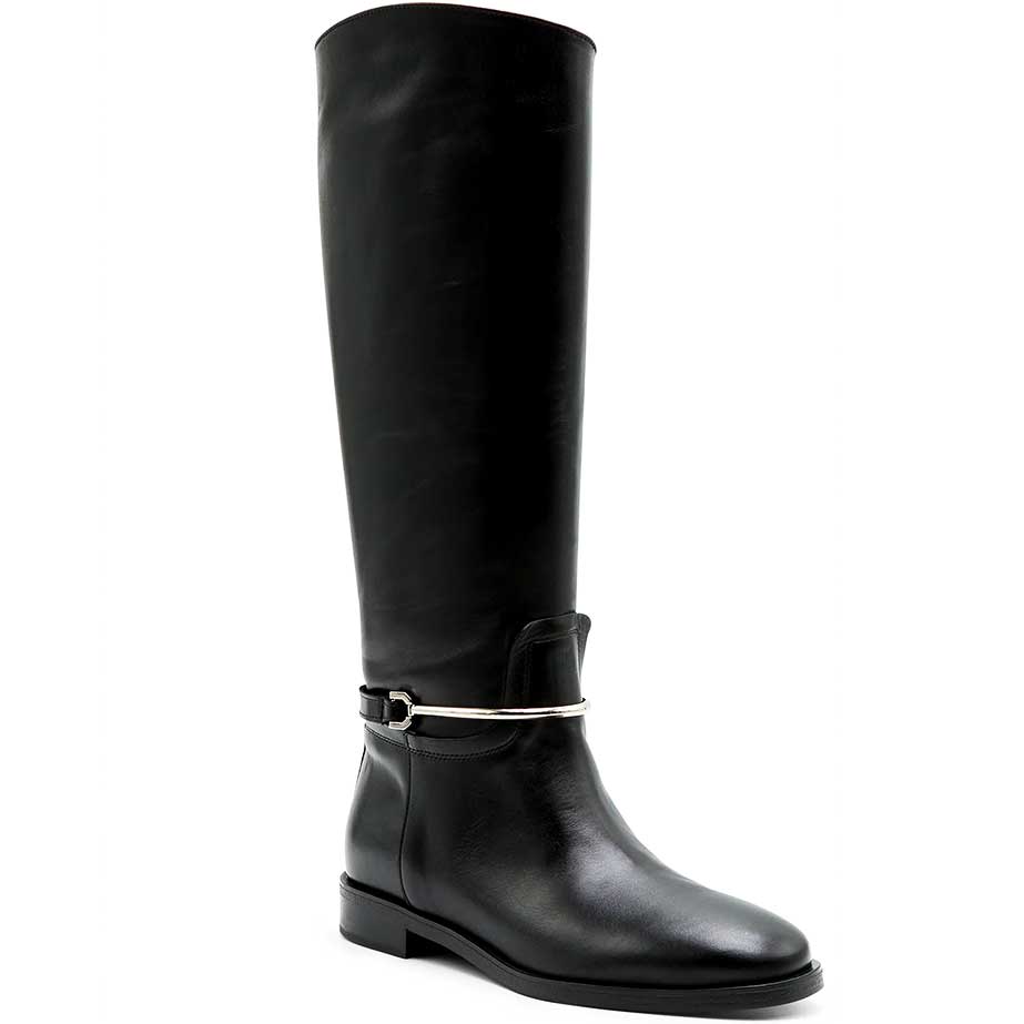 LM - Stivale Dodi nero con morsetto