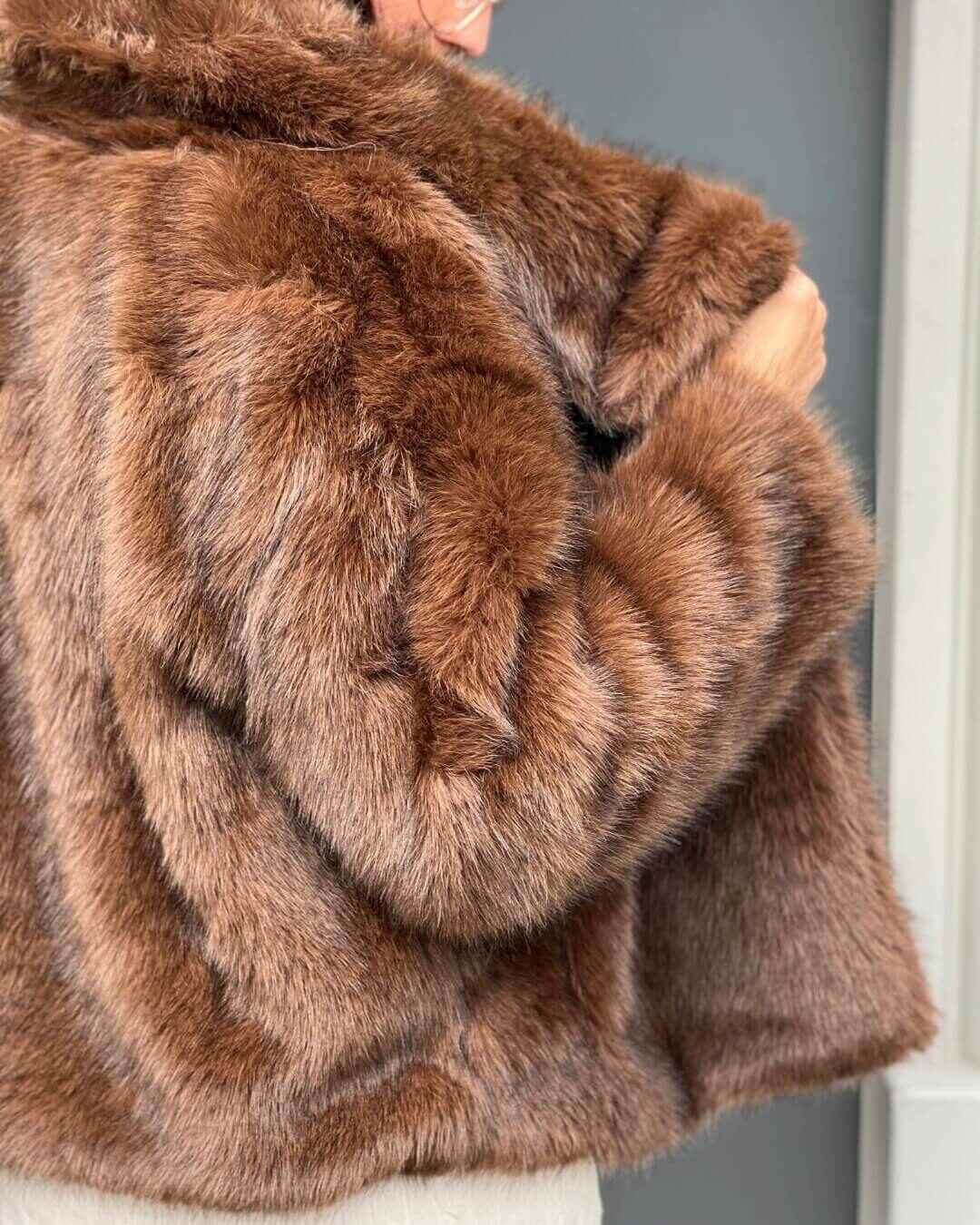 OF - Ecopelliccia Loren marrone