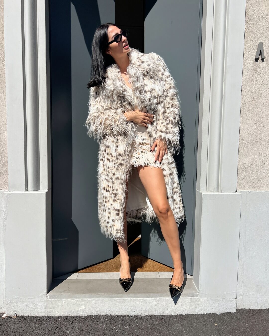 OF - Ecopelliccia Zenda animalier