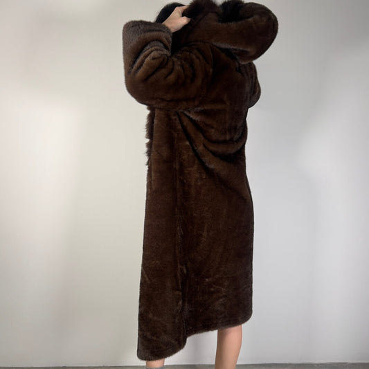OF - Ecopelliccia Egon marrone