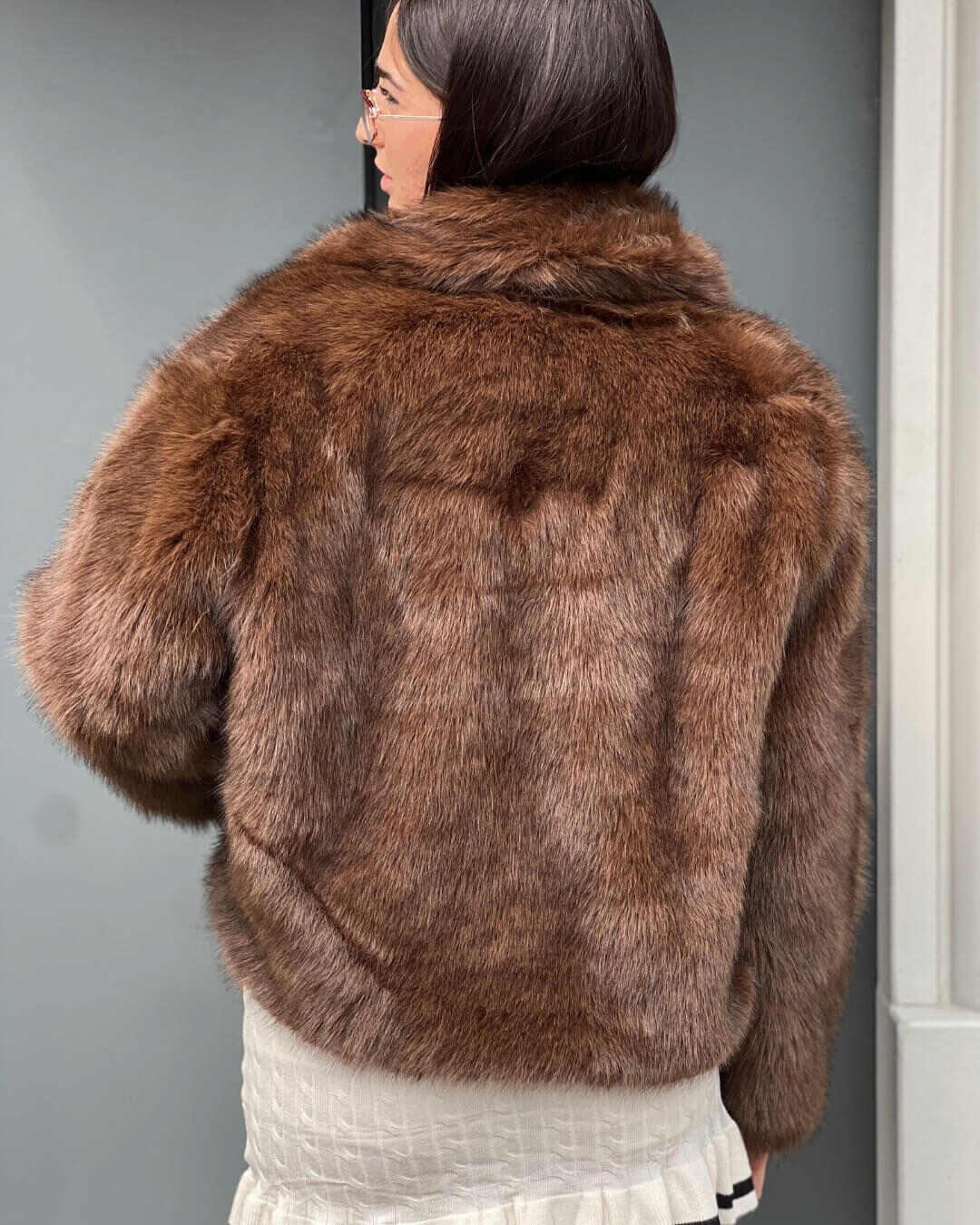 OF - Ecopelliccia Loren marrone
