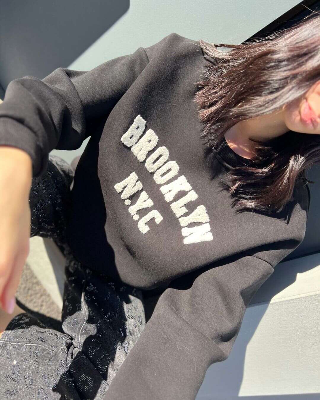 OF - Felpa Brooklyn nero