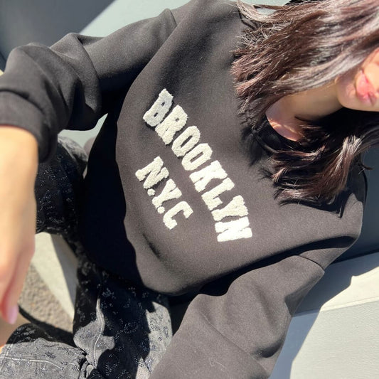 OF - Felpa Brooklyn nero