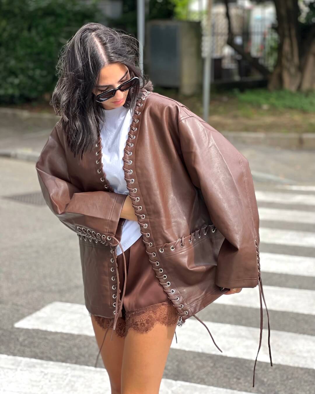 OF - Giacca Marvin marrone