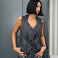 OF - LUMINA Gilet Camille grigio