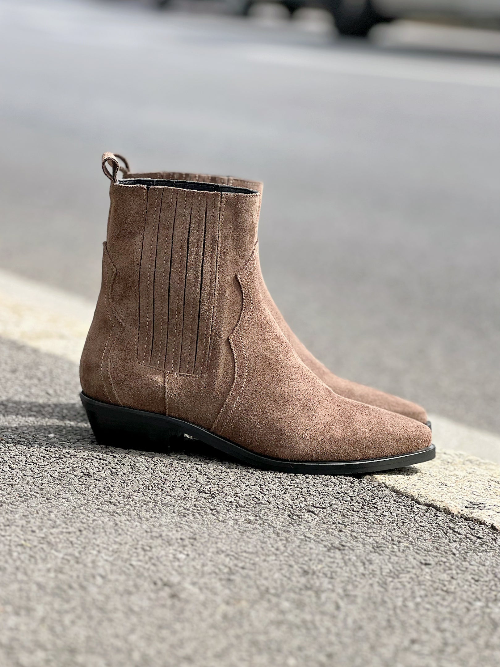 OF - Texano Rue camoscio taupe
