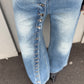 OF - Jeans Ciara con bottoni