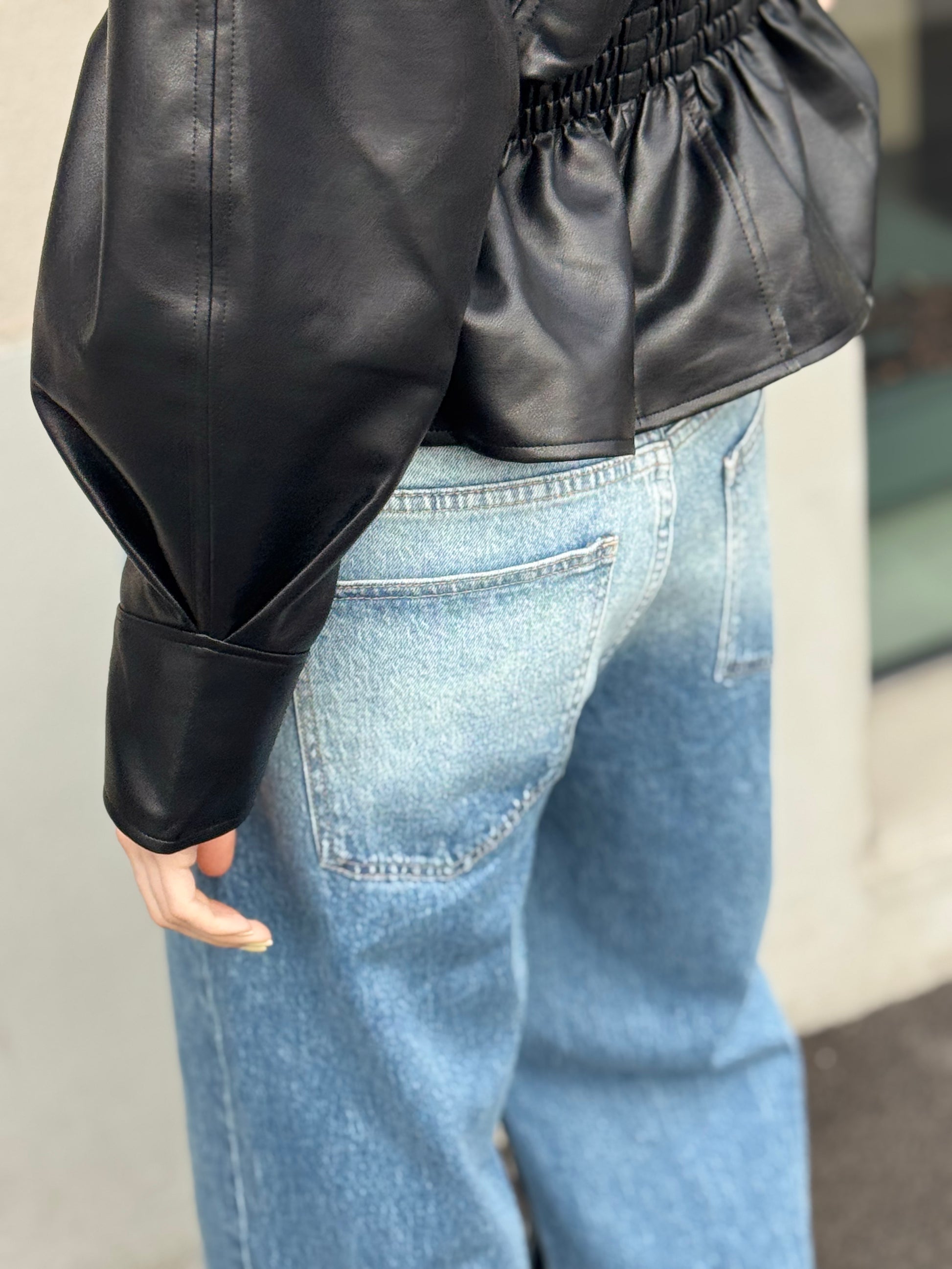 LM - Jeans Ciara con bottoni