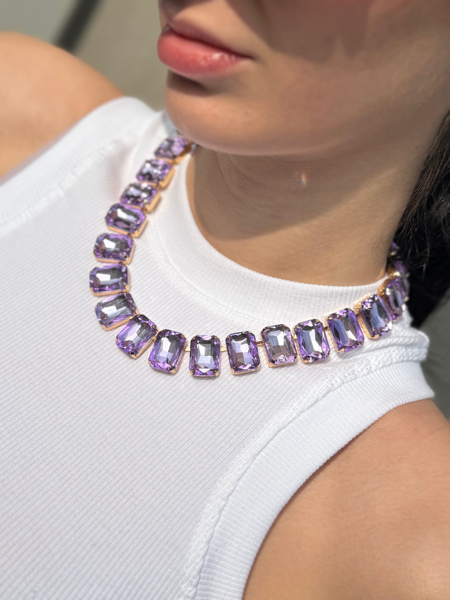 LM - Collana Marble mix rosè