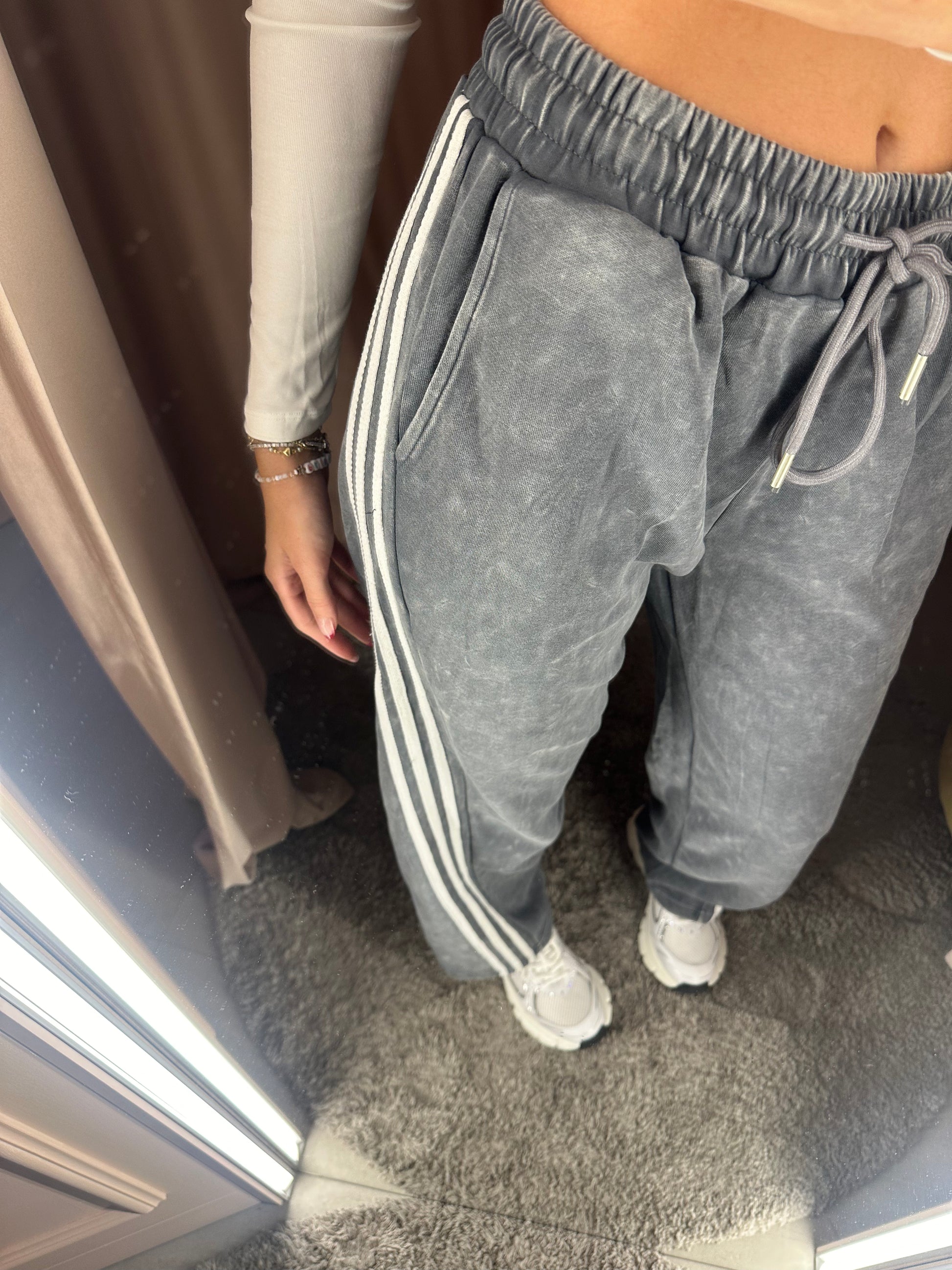 OF - Pantalone Akame con bande laterali