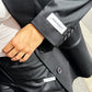 Hinnominate Pantalone flare in frescolana nero