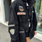 LM - Giacca Angel con ali strass e patch