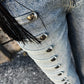 OF - Jeans Harald con alamari