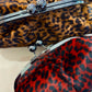 LM - Borsa clutch Melors animalier