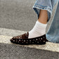 LM - Mocassino Phineas testa di moro con borchie
