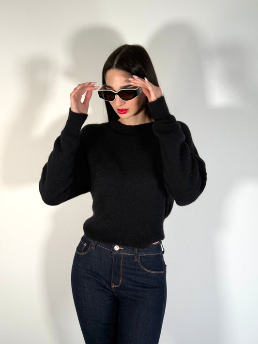 OF - LUMINA Maglione Flaminia nero