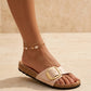 OF - Birkenstock Madrid Big buckle hex shine new beige