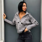 LM - Maglione Roman grigio con zip