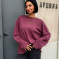 LM - T-shirt Ully bordeaux