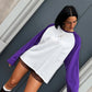 LM - LUMINA T-shirt Nolan bianco viola
