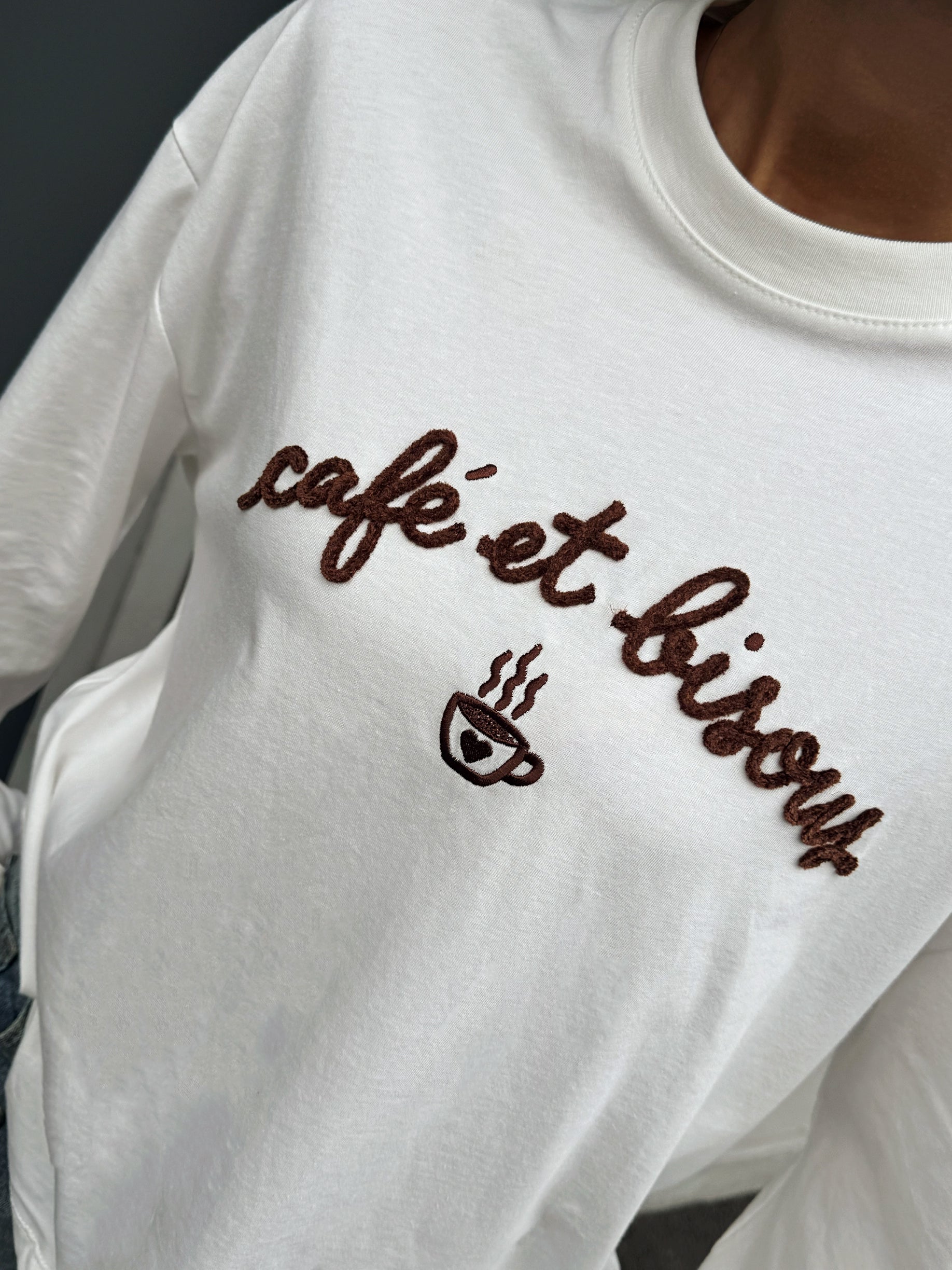 LM - LUMINA T-shirt Cafè et bisous