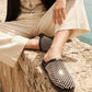 OF - Sabot Tiana strass nero
