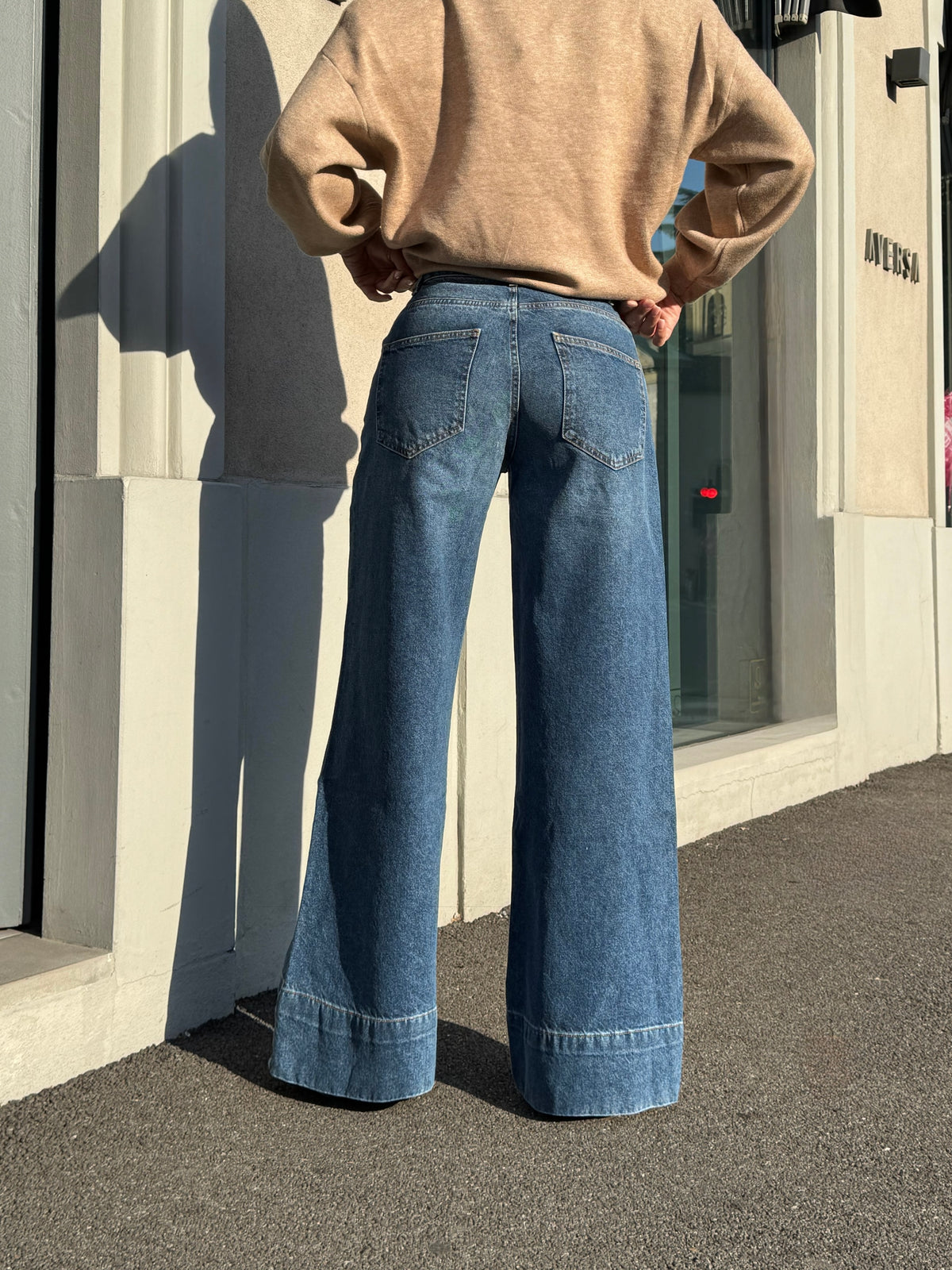 LM - Hinnominate Jeans Belen flare fit high rise blu