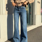 LM - Hinnominate Jeans Belen flare fit high rise blu