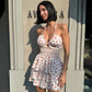 LM - Abito Liz cherry bianco