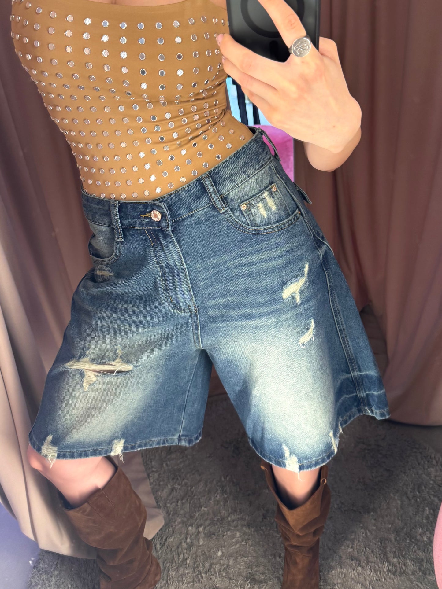 LM - Jorts Elias vintage denim