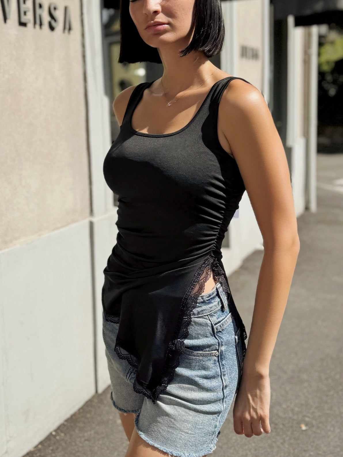 LM - Top Houston inserti pizzo