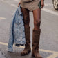 OF - Stivale Phil camoscio taupe